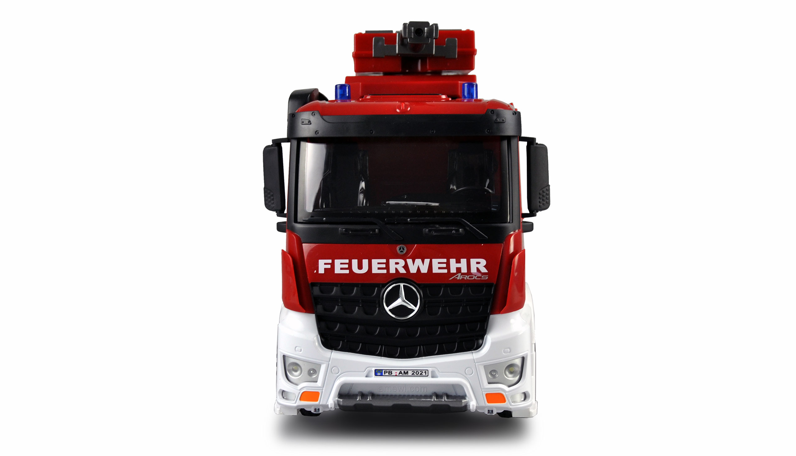 Amewi RC Mercedes-Benz Feuerwehr Loeschfahrzeug 1_18 RTR Lizenz
