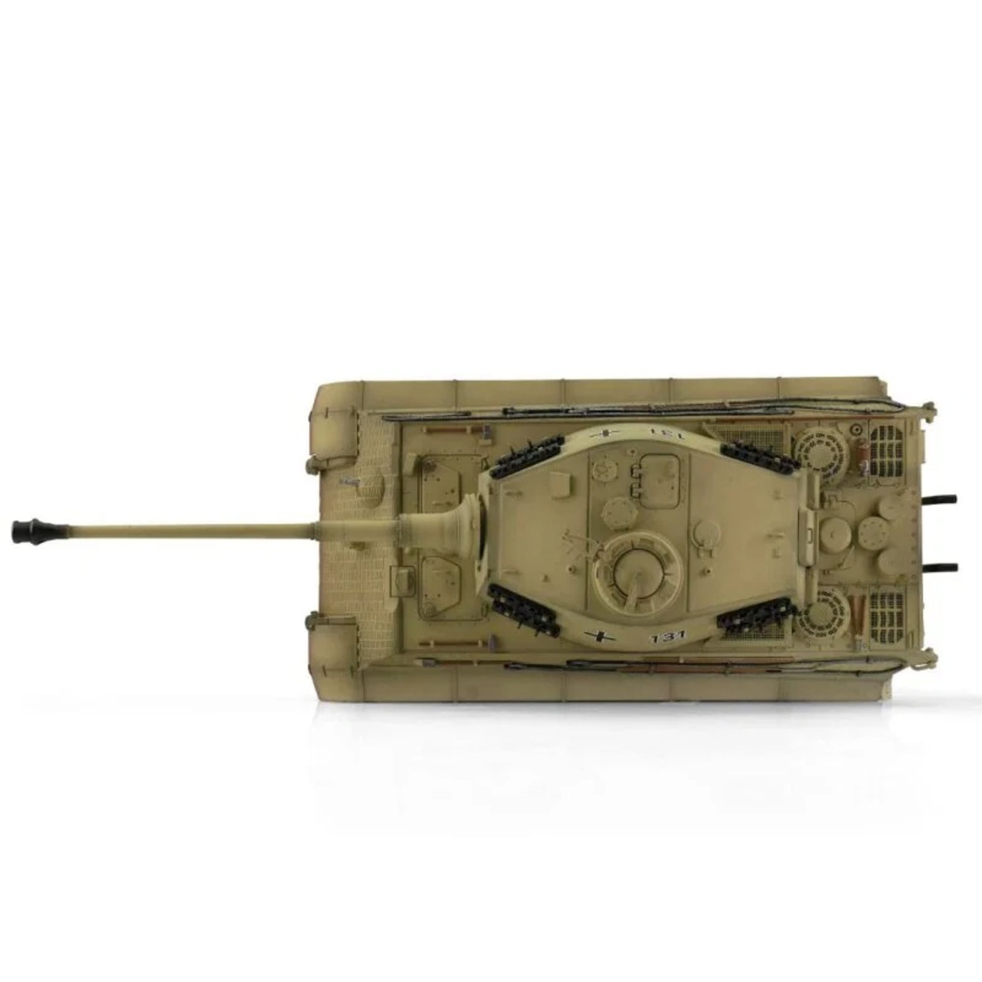 Torro Koenigstiger RC Panzer 1_16 Sand BB mit Kanonenrauch