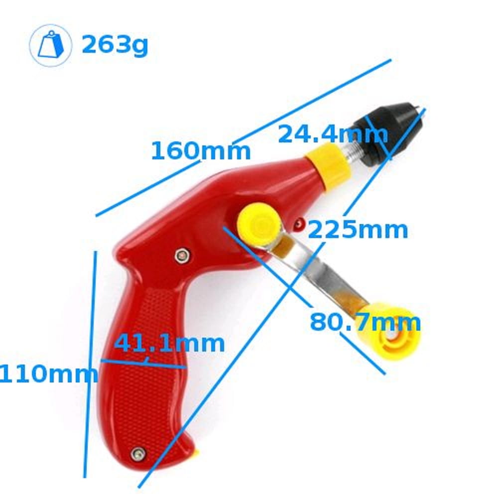 Krick Handbohrmaschine bis 6,4 mm Pistolengriff