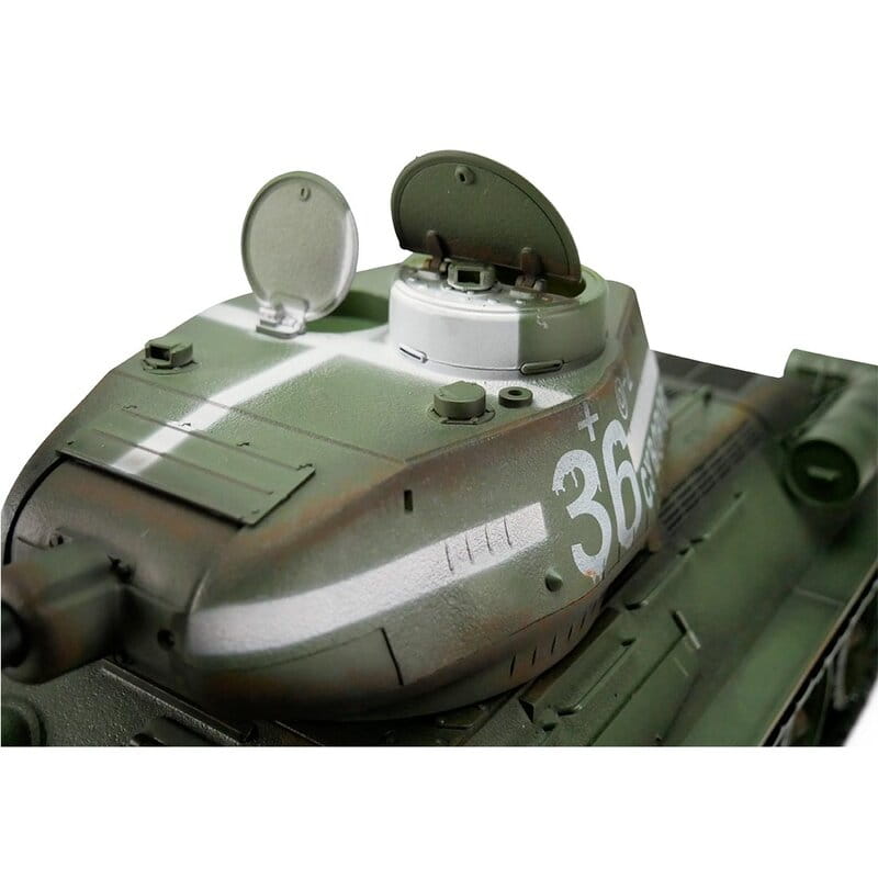 Torro RC Panzer 1:16 T-34/84 grün BB, Rauch, Sound RTR