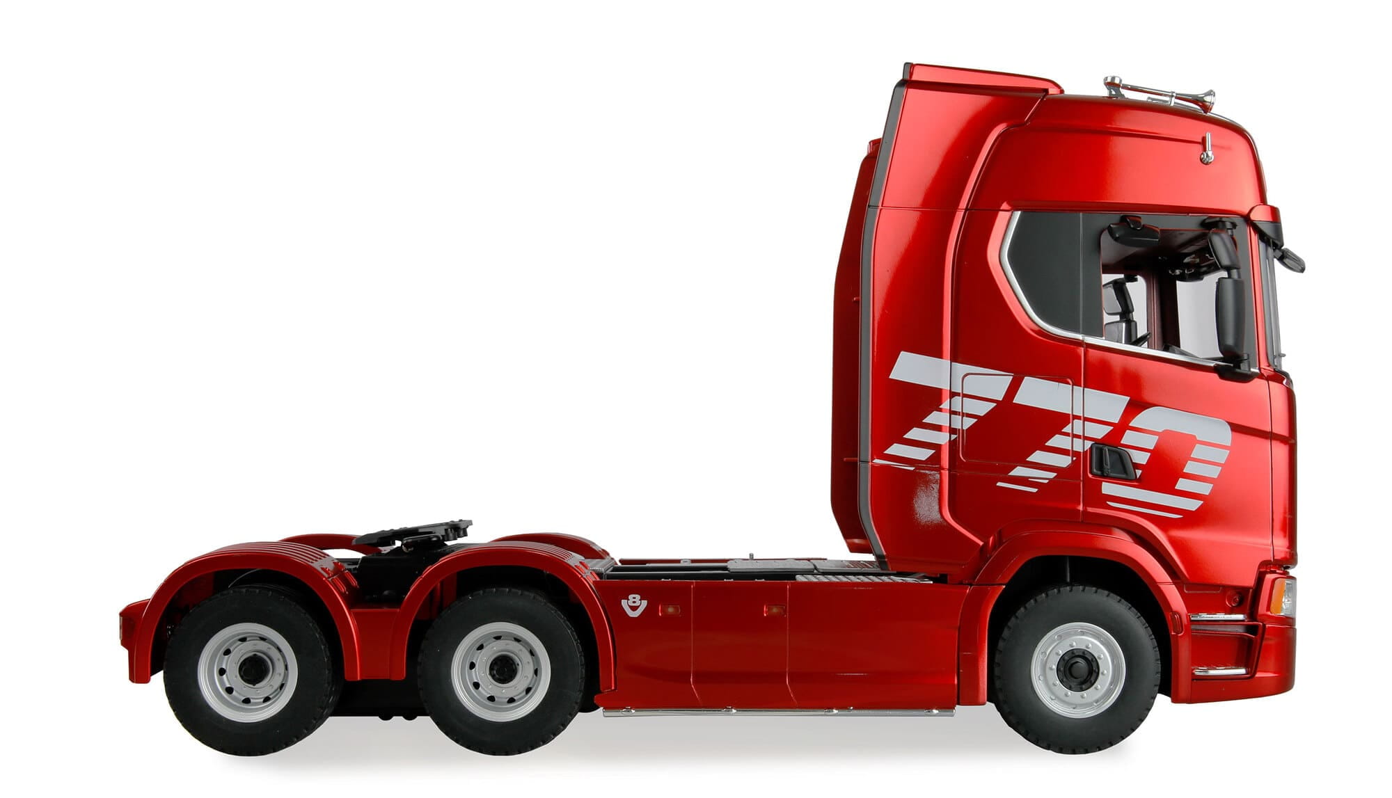 Amewi Scania 770 S RC LKW 1_18 mit Tieflader Rot
