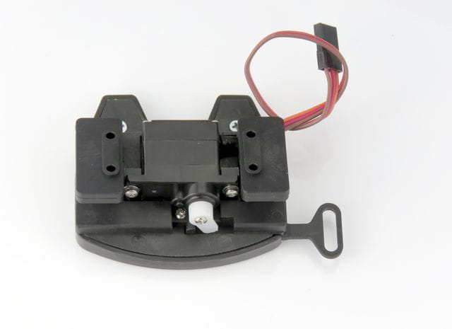 Wedico Aluminium-Sattel fuer Auflieger mit Servo - RC-Zubehoer
