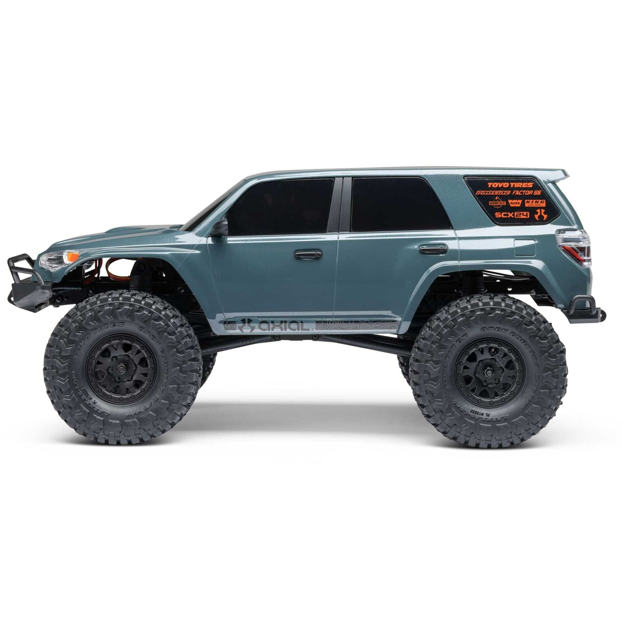Axial SCX24 Toyota 4Runner RC Crawler im Massstab 1_24 Axial SCX24 Toyota 4Runner 1_24 RTR RC Rock Crawler grau