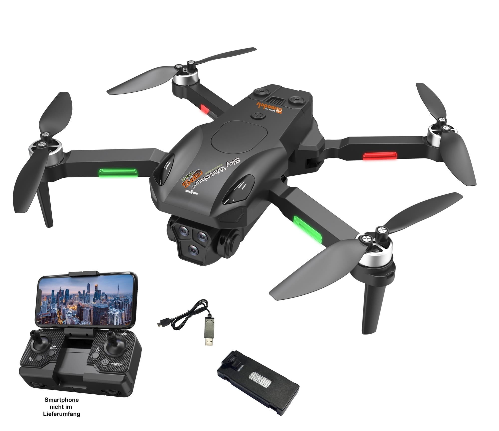 DF Models SkyWatcher GPS Light RC-Drohne - RTF 9430