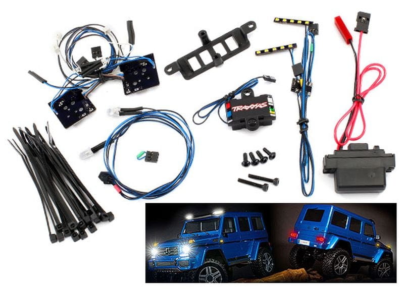 Traxxas LED Licht-Set kpl mit Power-Supply für 8811/8825 Karosserie