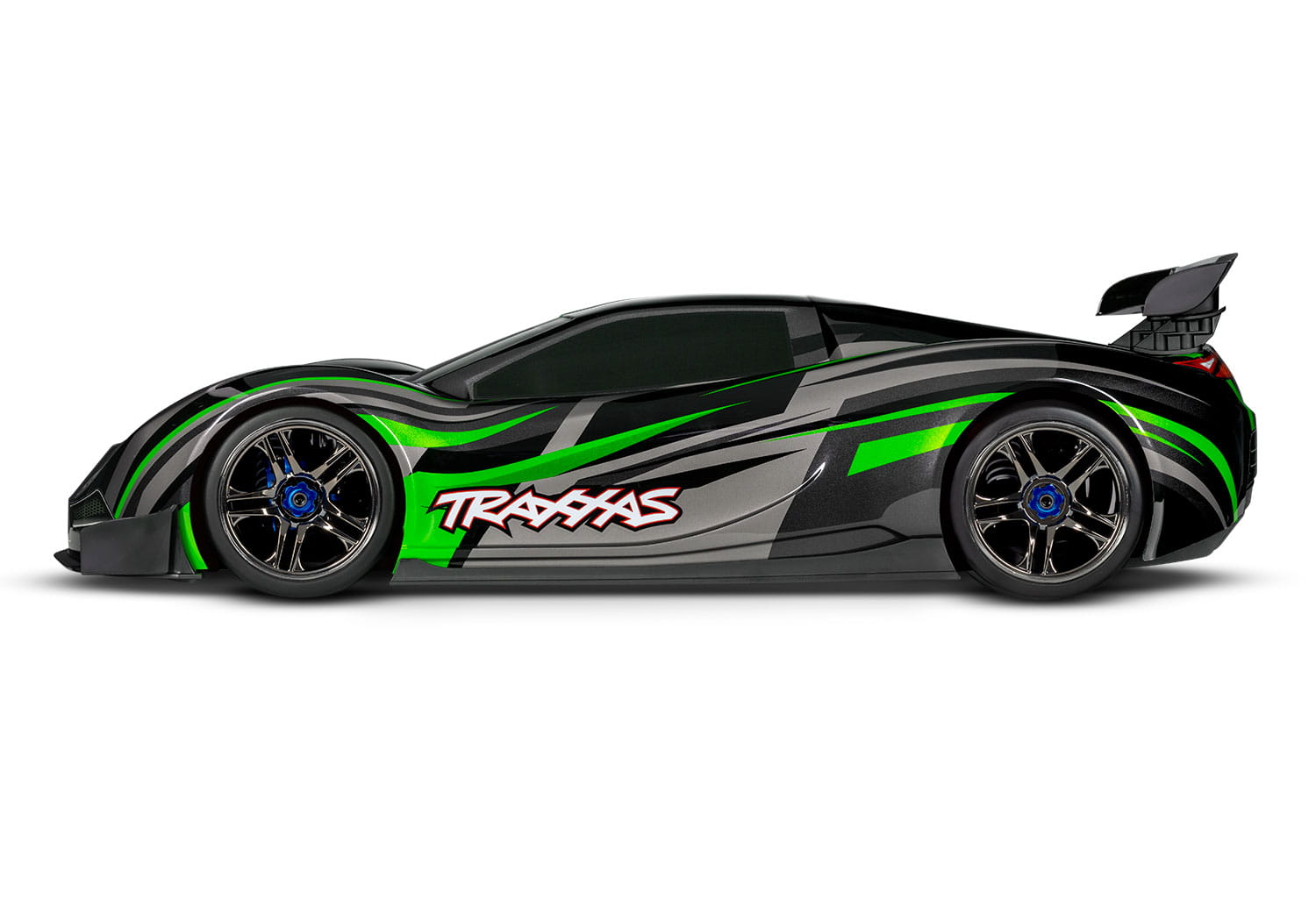 Traxxas XO-1 Supercar 1_7 RTR Gruen - RC Hypercar ueber 100 km_h Traxxas XO-1 Supercar 1_7 RTR Gruen mit Brushless Antrieb