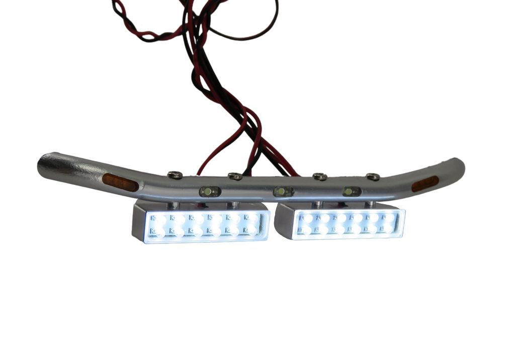 Thicon Front-Lampenbuegel mit LED aus Metall - RC-Zubehoer