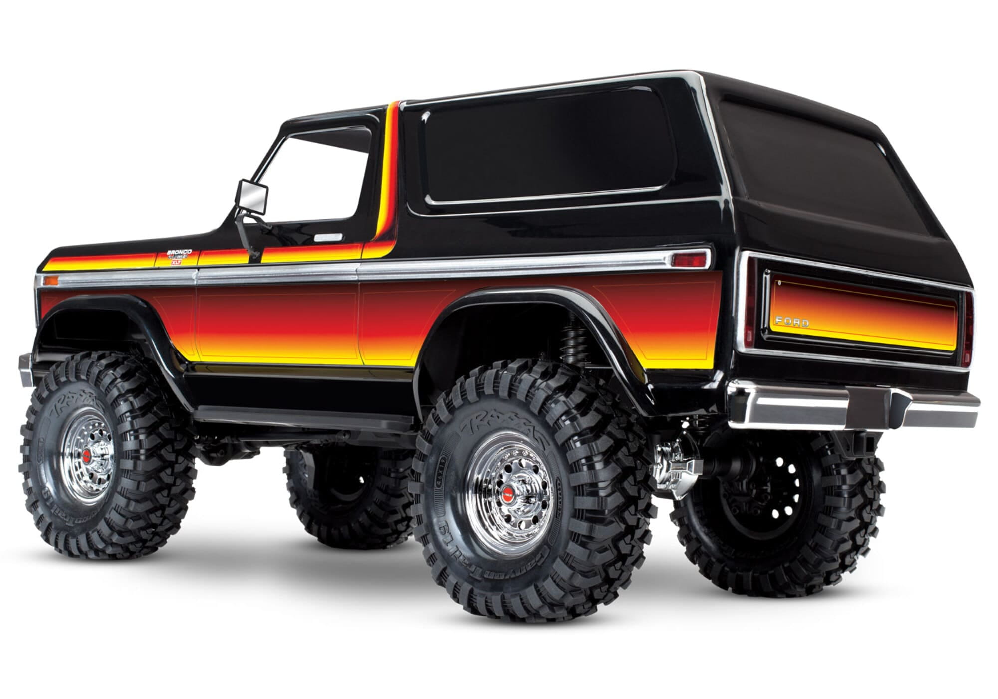 TRAXXAS TRX-4 1979 Ford Bronco Crawler RTR in sunset - Detailgetreue Karosserie und Offroad-Per