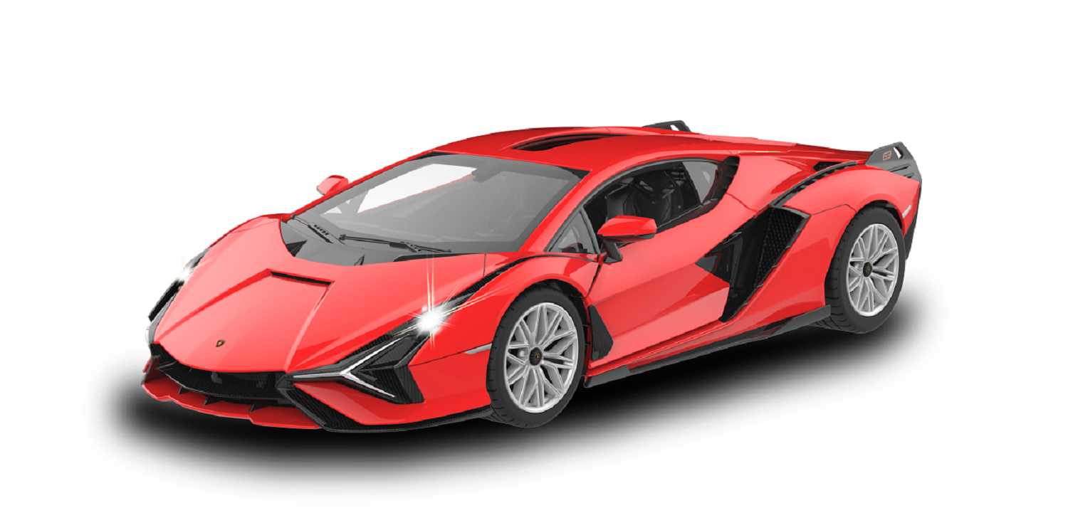 Jamara Lamborghini Sian FKP 37 1:14 rot 2,4GHz Tür manuell