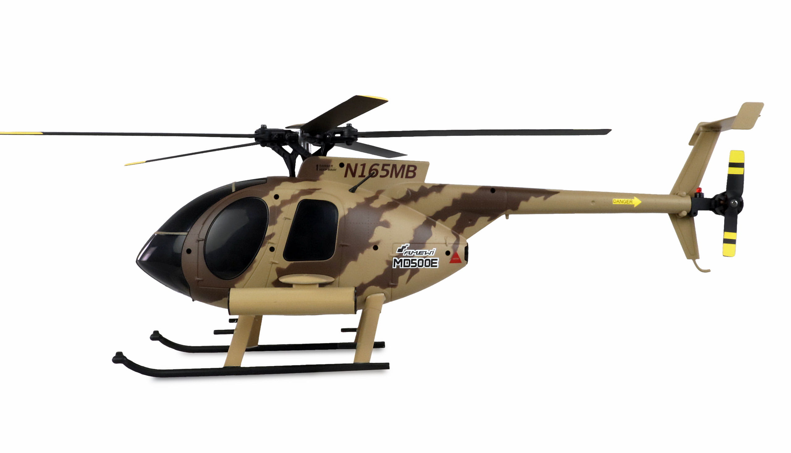 Amewi RC Hubschrauber AFX MD500E Militär brushless 4-Kanal 325mm 6G RTF