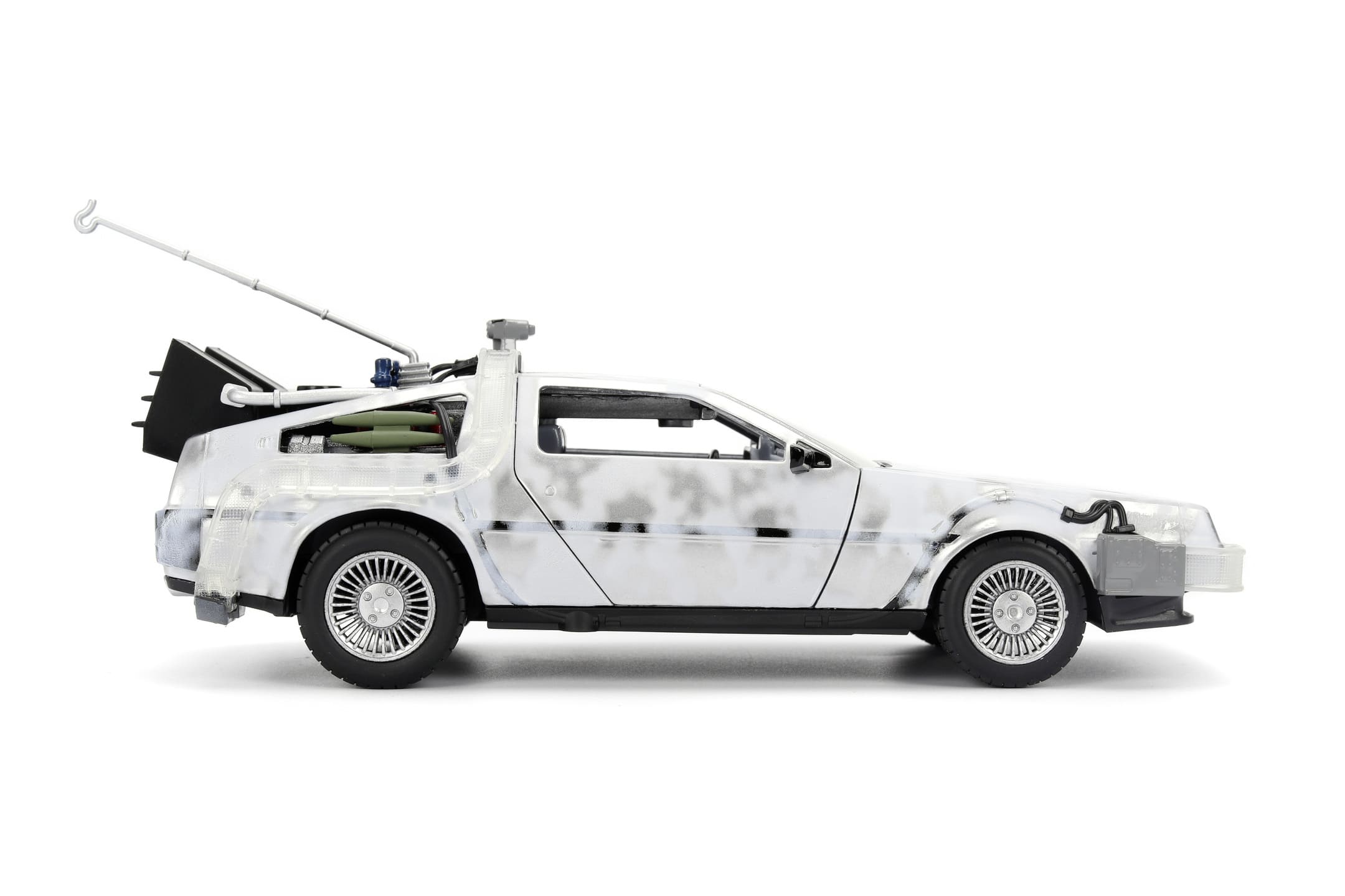 Jada Toys Delorean Time Machine Frost im Massstab 1_24 - Zurueck in die Zukunft
