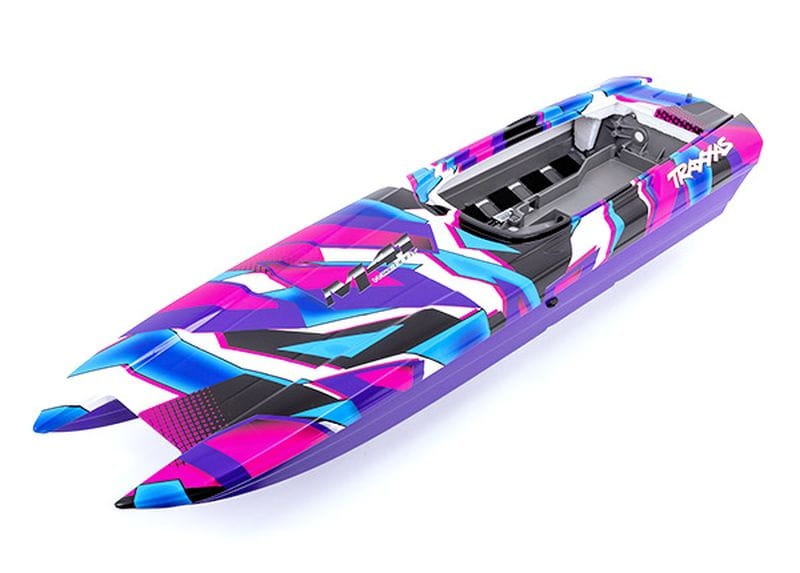 Traxxas Rumpf DCB M41 purple Grafik _kpl. monitert_ - RC-Zubehoer
