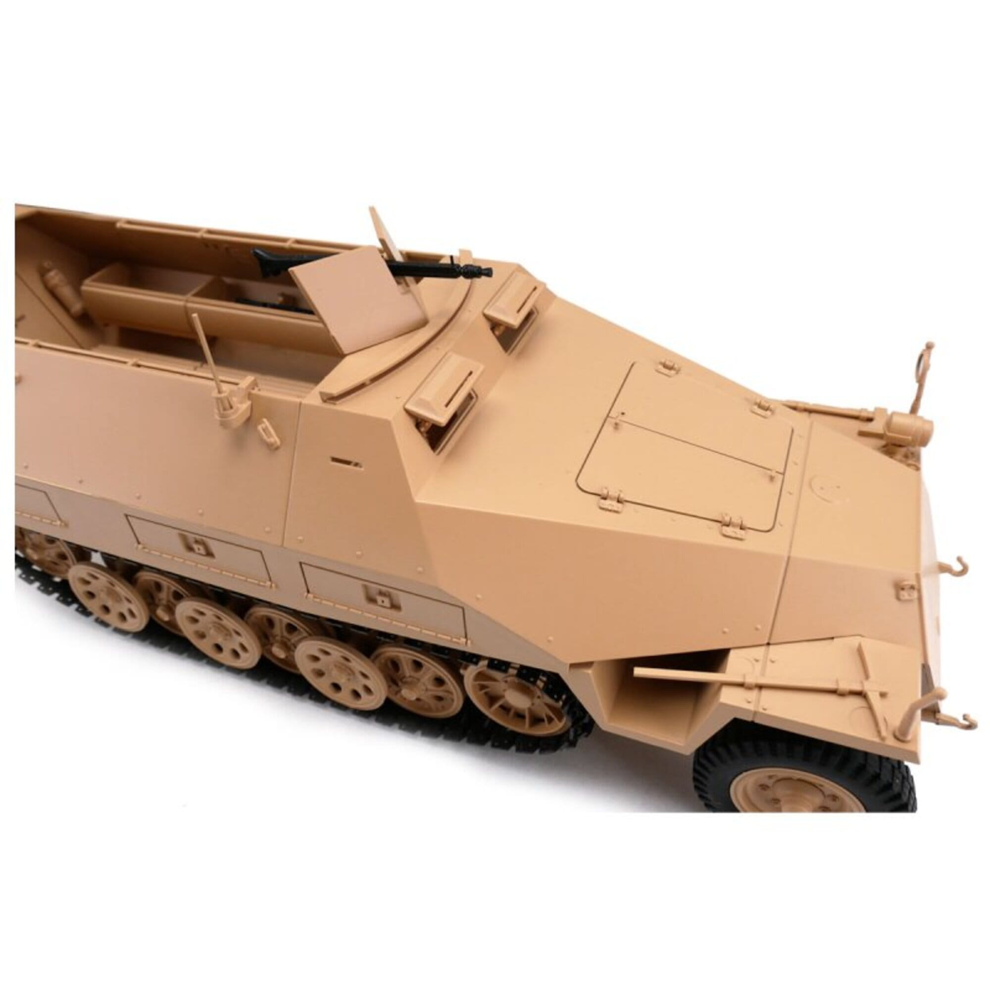 Torro 1_16 RC Modell Sd_ Kfz_ 251_1 Ausf. D in sandfarbe mit funktionalen Details