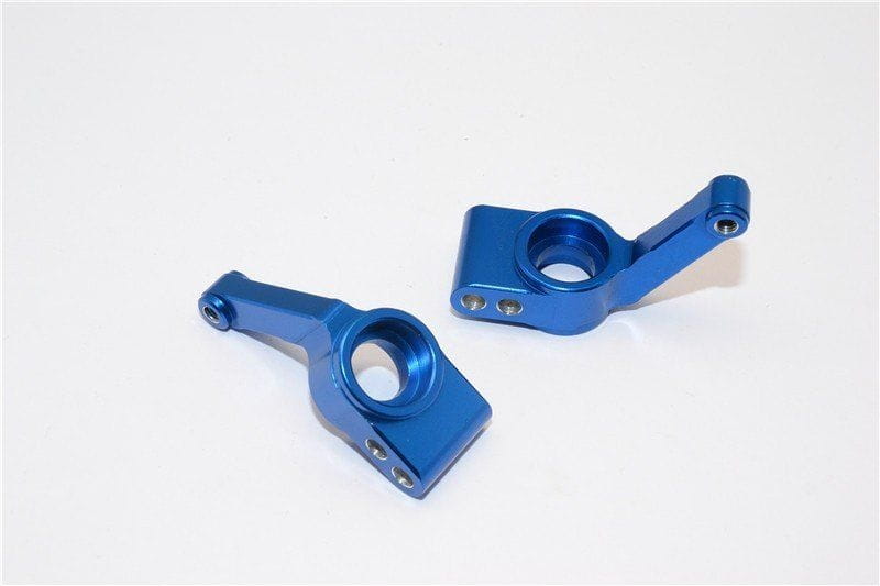 GPM Alu Radtraeger hinten eloxiert blau fuer Traxxas 1_10 Rustler_ Bandit - RC-Zubehoer