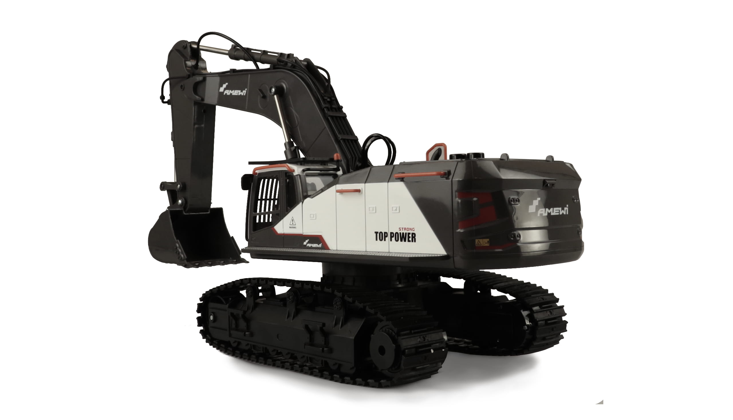 Amewi ACV730 Raupenbagger 1_14 RTR weiss