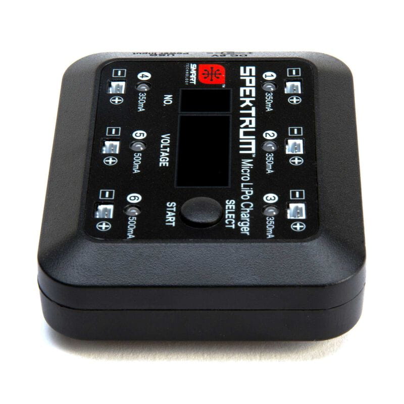 Spektrum S63 Ladegeraet fuer 1S LiPo Akkus mit 6 Ports