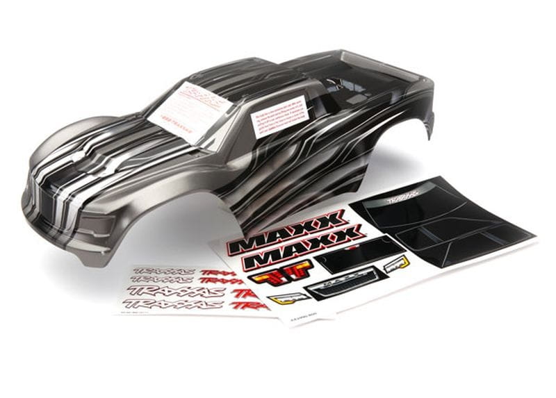 Traxxas Karosserie Maxx ProGraphix Muster unlackiert _ Decal Sheet - RC-Zubehoer