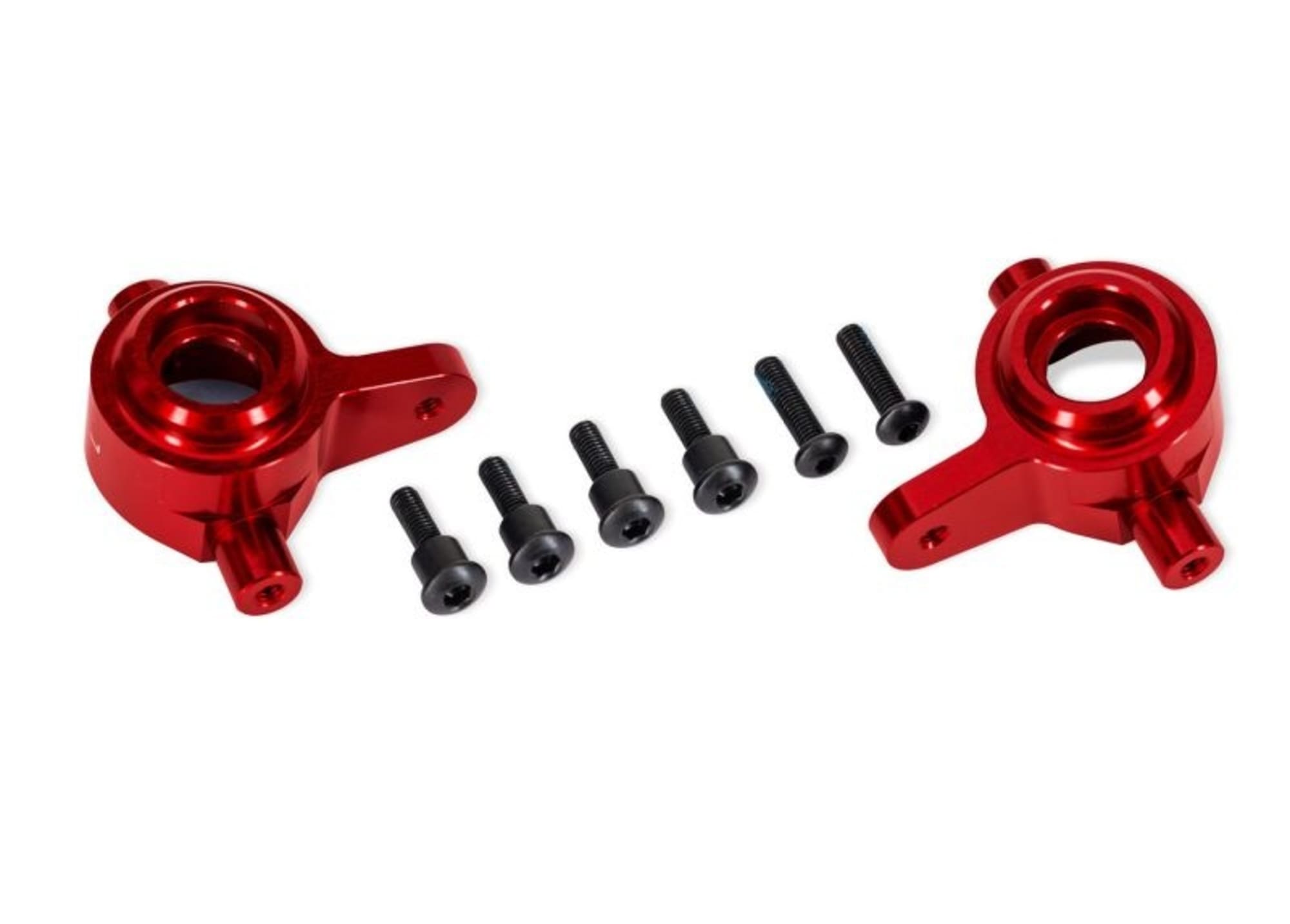 Traxxas Alu Rot Lenkhebel L_R fuer 4x4 Modelle mit Extreme HD _TRX9080_