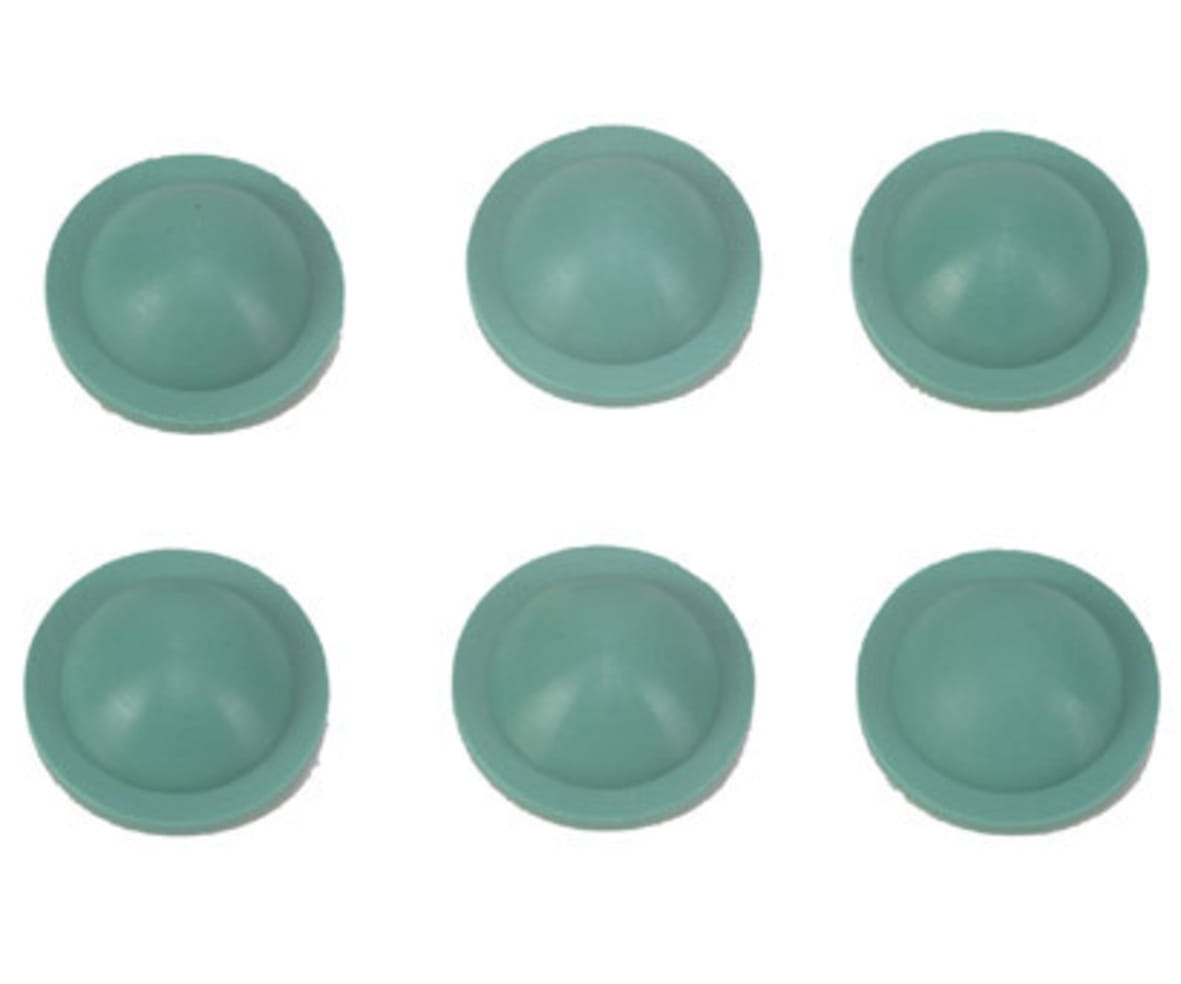 Tamiya Daempfer-Dichtkappen _6_ gruen 50519 - RC-Zubehoer