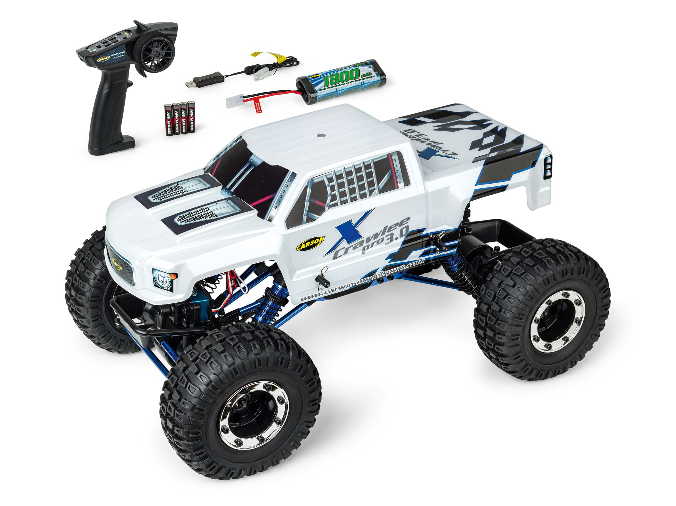 CARSON RTR X-Crawlee pro 3.0 Crawler carson-crawler-x-crawlee-pro-3-0-1-1-10-rtr-2-4-ghz