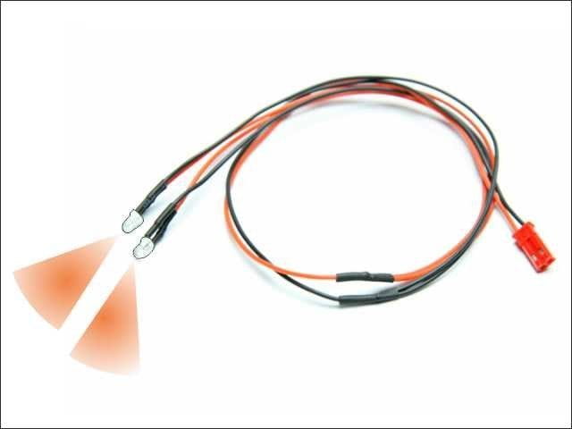 Pichler 2x LED Licht Kabel Farbe Orange