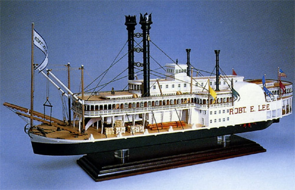Robert E. Lee Mississippi Dampfboot Modellbausatz 1_150