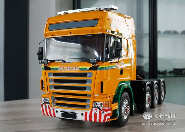 Lesu Scheinwerfer-Set fuer Front mit LED gelb und weiss - RC-Zubehoer