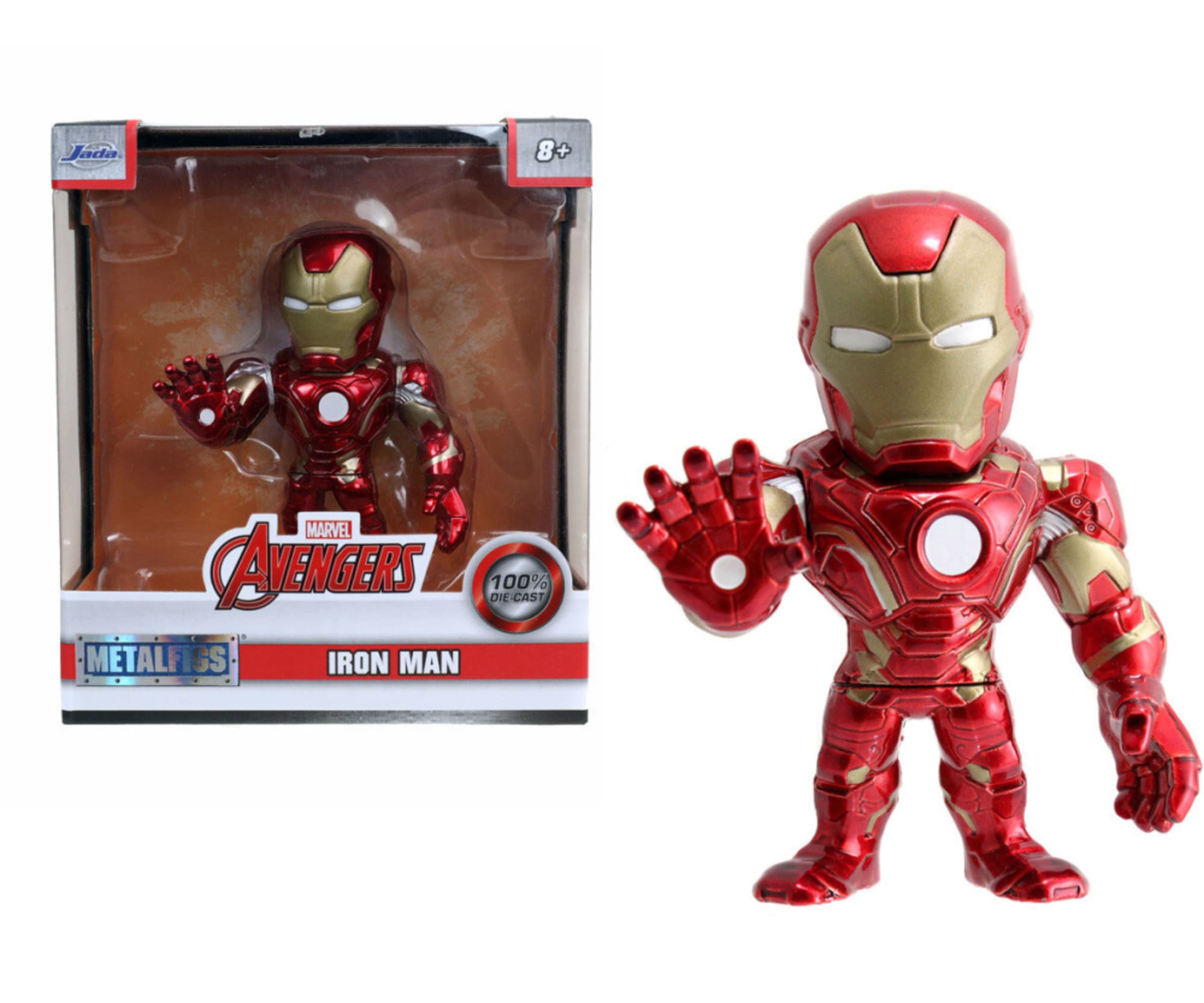 Jada Marvel 4_ Iron-Man Figure - RC-Zubehoer