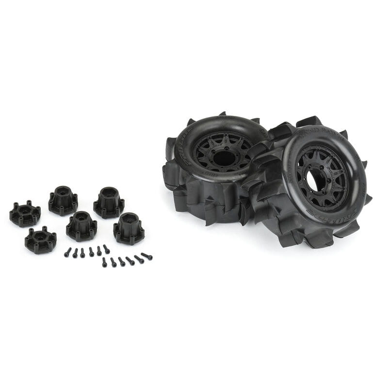 Proline 1_10 Sand Paw HP BELTED F_R 2.8 MT Reifen MTD 12_14mm Black Raid _2_ - RC-Zubehoer