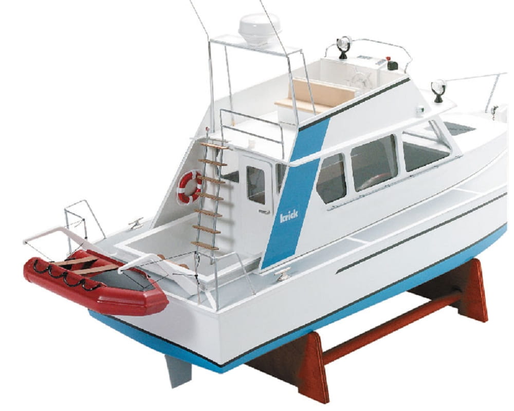 Krick RC Schiff Lisa M. Motoryacht 1:25 Baukasten
