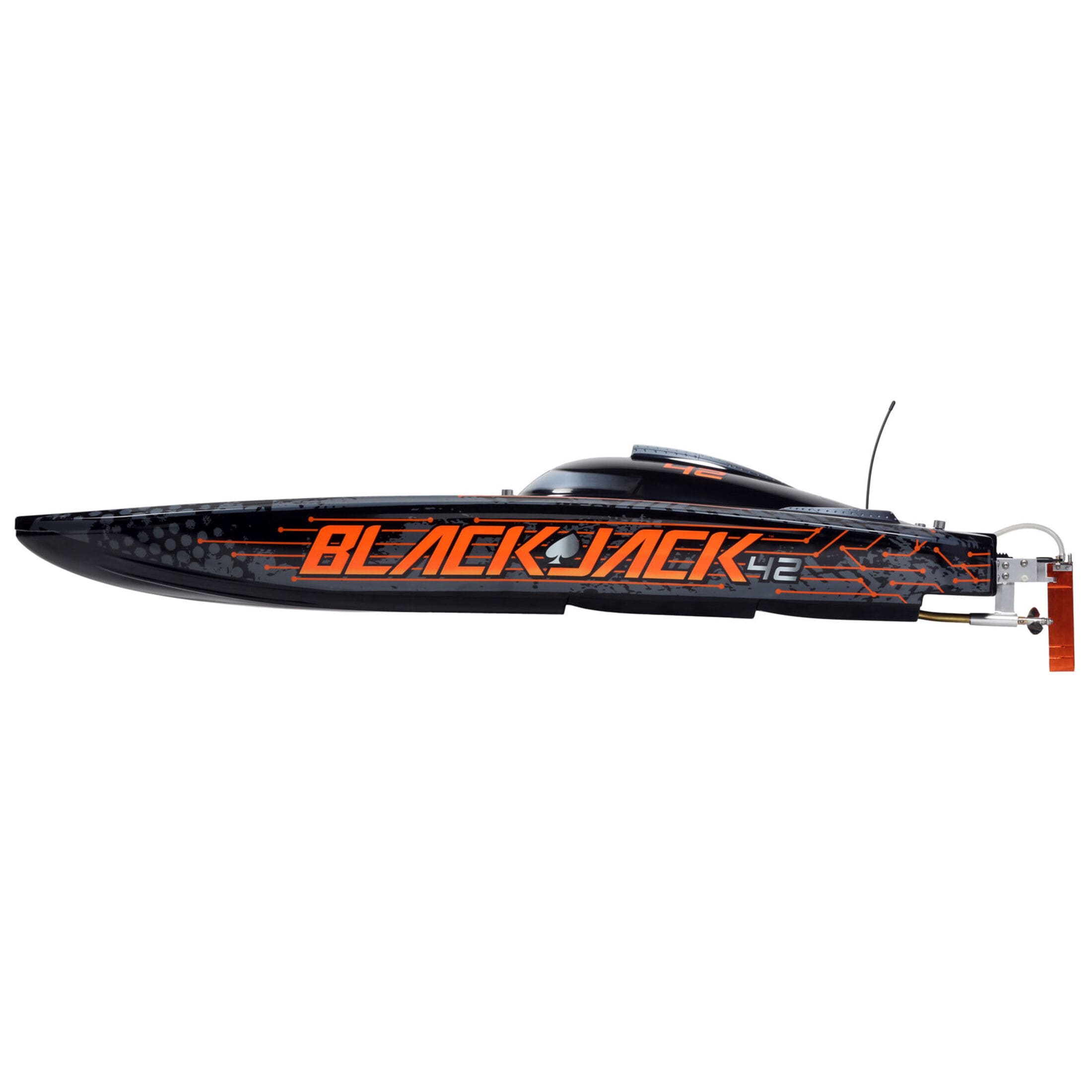 proboat blackjack Speedboot schwarz