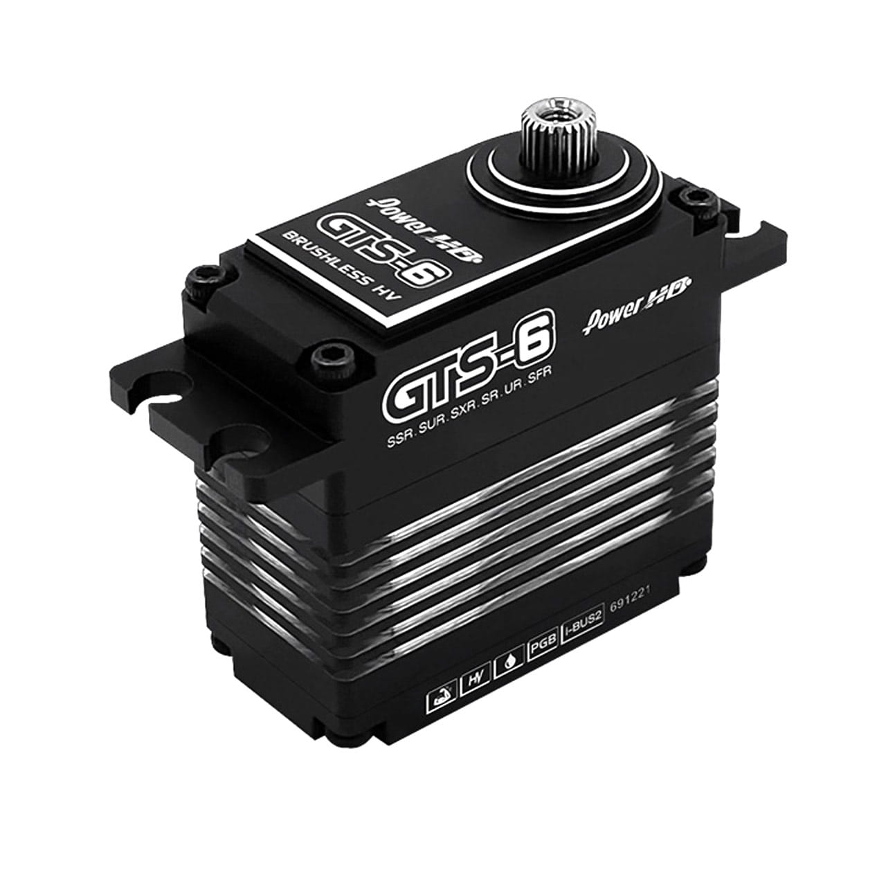 Power HD GTS-6 HV CNC Brushless Digital Servo 60_0KG_0_07sec_8.4V - RC-Zubehoer