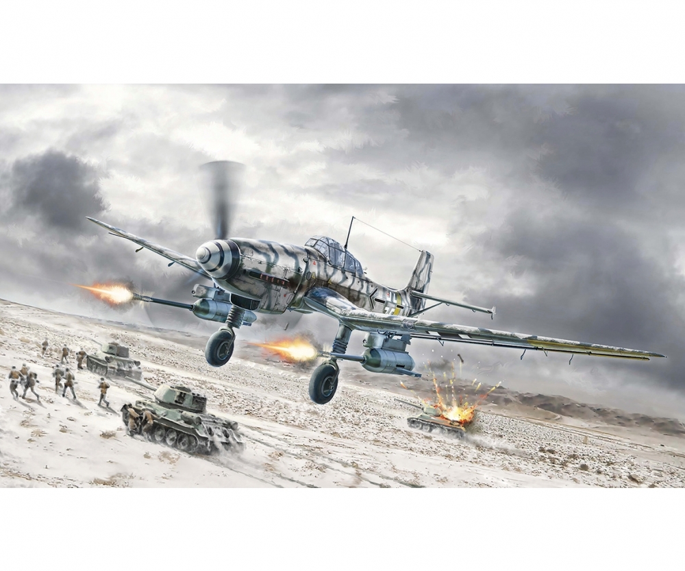 Italeri 1:72 Ju-87G-2 Kanonenvogel