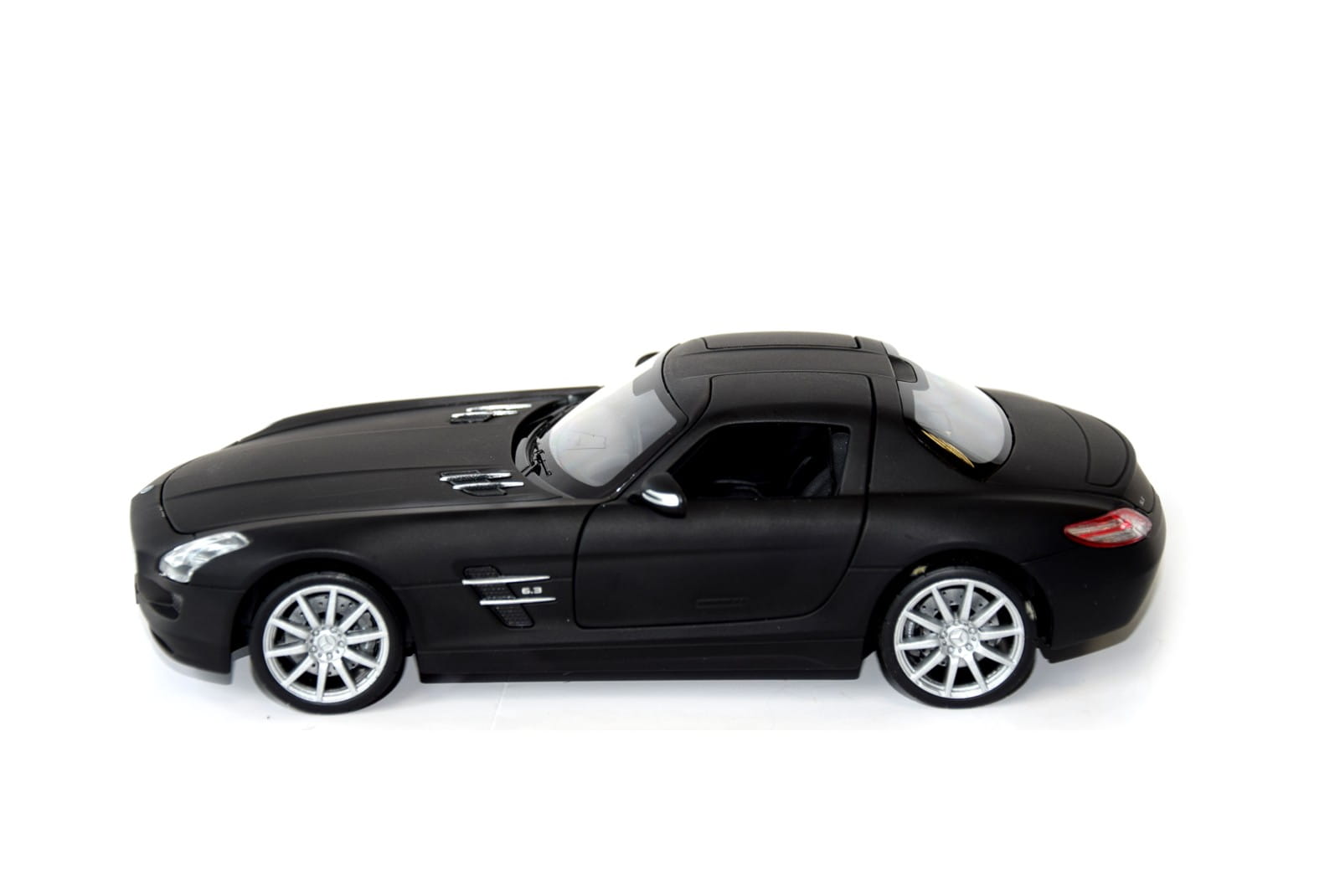 Welly Modellauto 1:24 Mercedes Benz SLS AMG Matt Schwarz