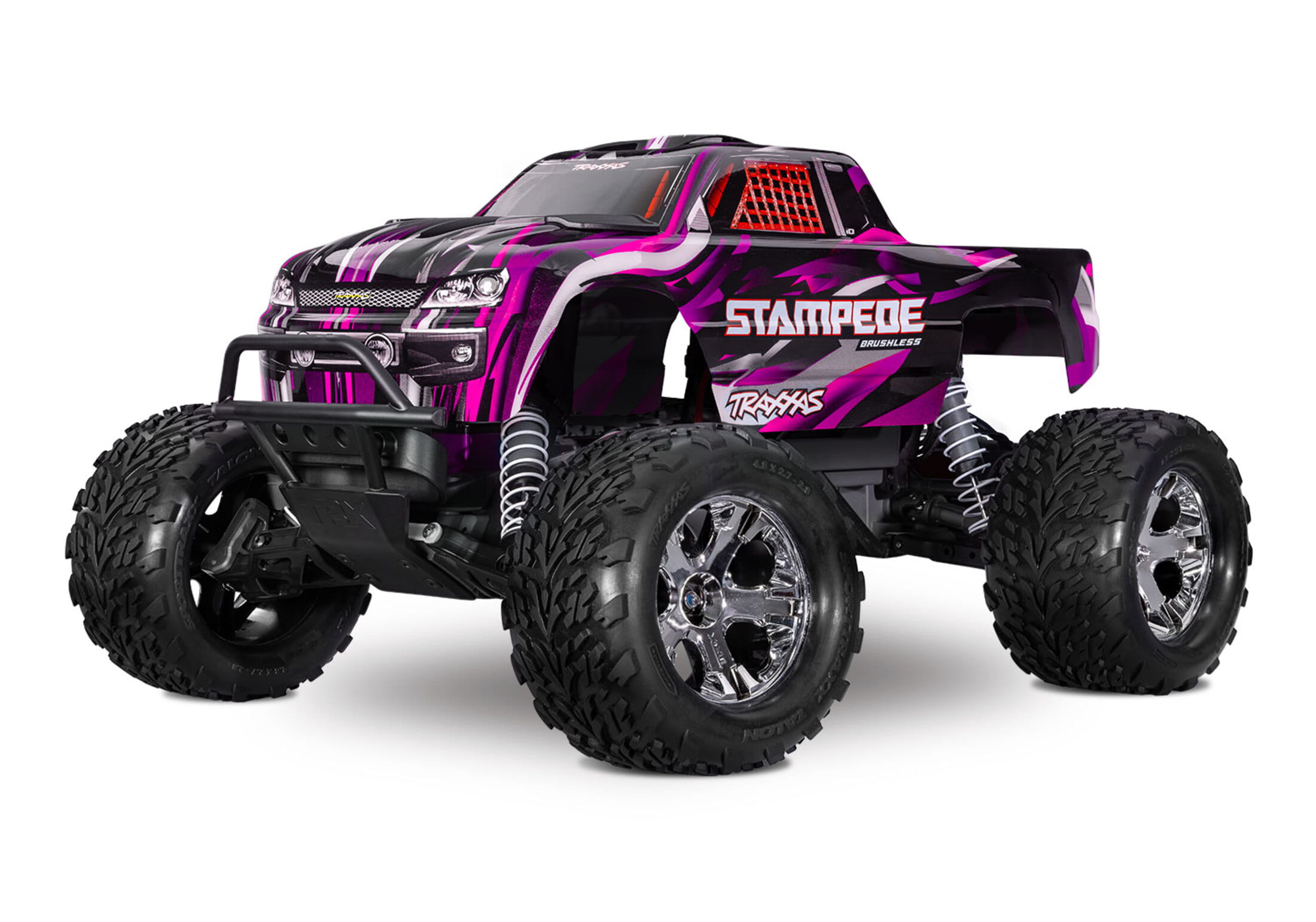 Traxxas Stampede 2WD Brushless HD 1-10 RTR pink traxxas-brushless-2s-hd-stampede-pink-rtr