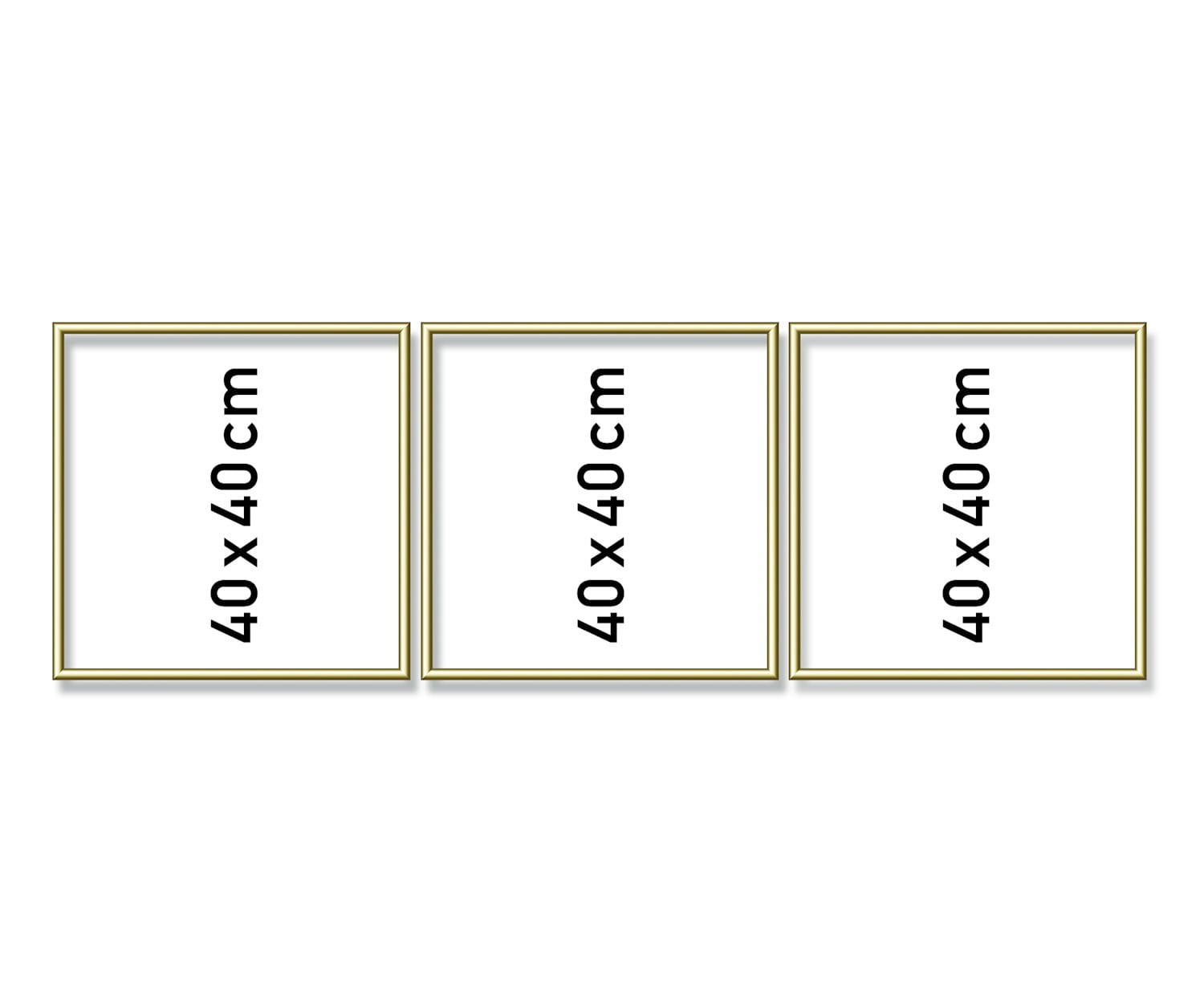 Schipper Malen nach Zahlen Alurahmen Triptychon 120 x 40 cm