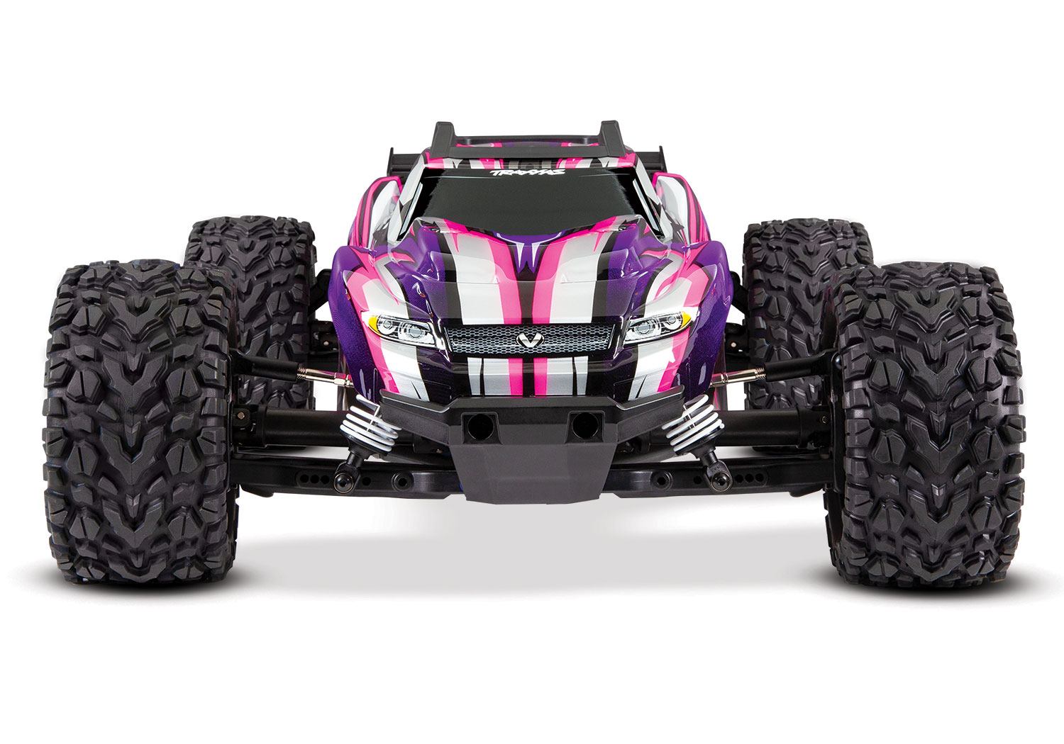Traxxas RC Rustler 4x4 VXL Brushless Buggy pink 1:10 RTR