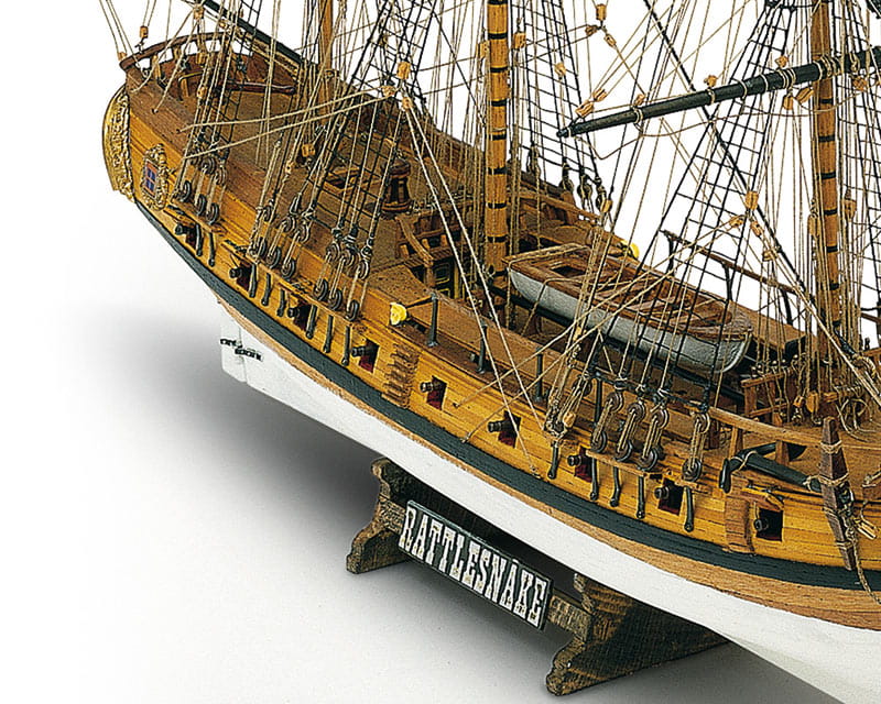 Mamoli Rattlesnake Kriegsschiff 1:64 Holz Bausatz Mamoli Rattlesnake Kriegsschiff 1:64 Holz Bausatz