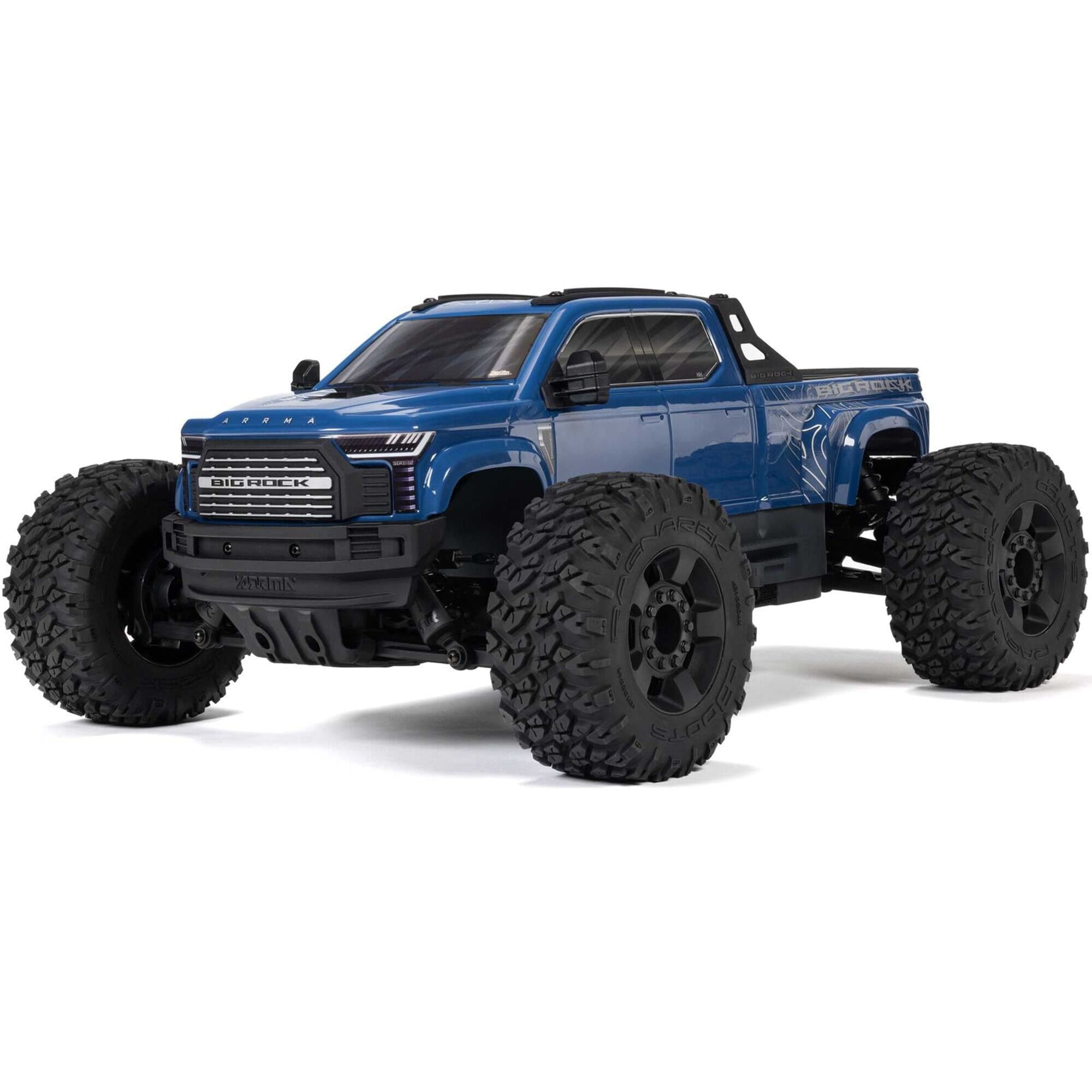 arrma big rock 223s blx 4x4 monster truck blau Arrma BIG ROCK 223S BLX 4X4 Monster Truck Blau RTR_ brushless bis 80 km_h