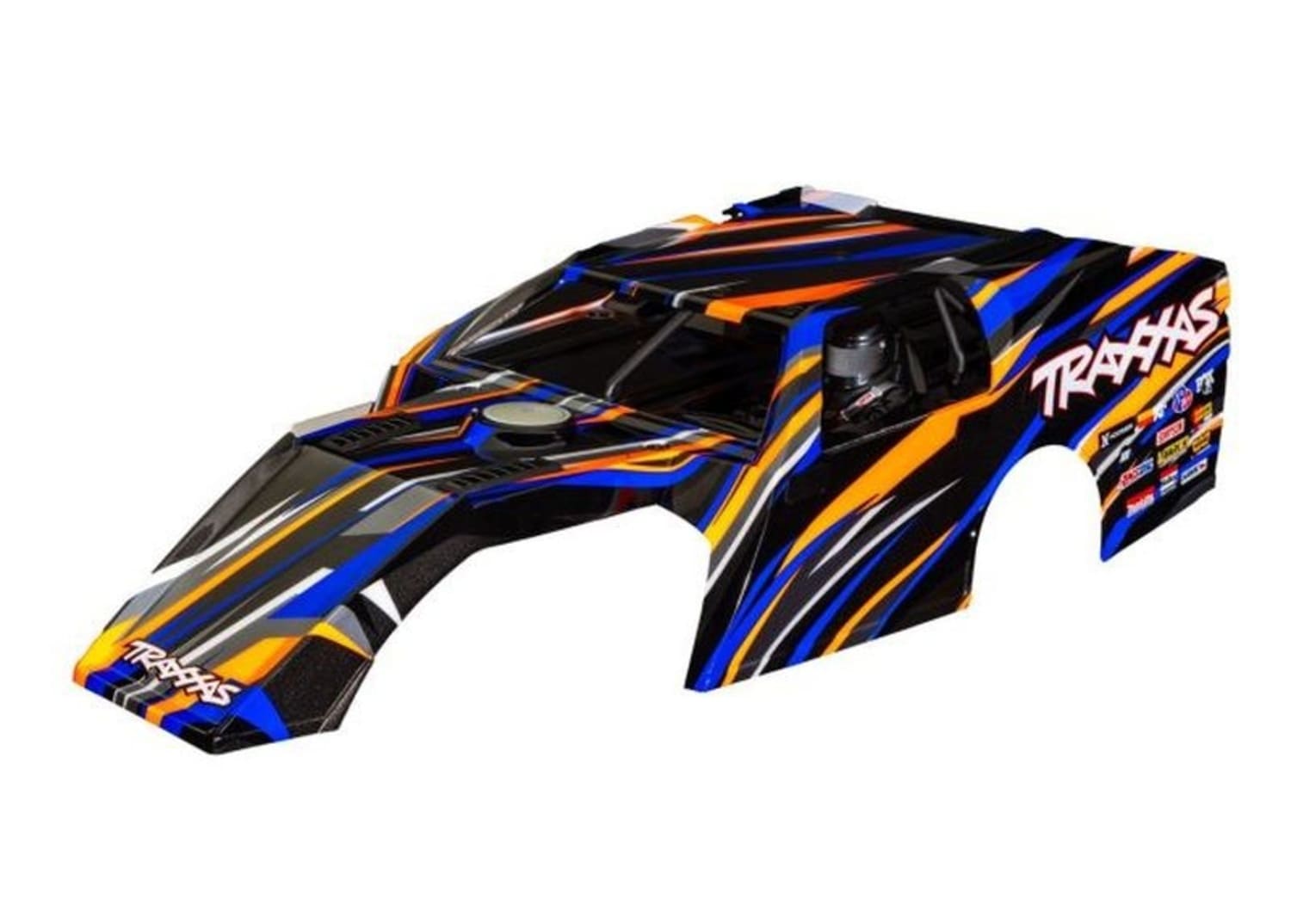 Traxxas Karosserie Slash Modified komplett blau - RC-Zubehoer