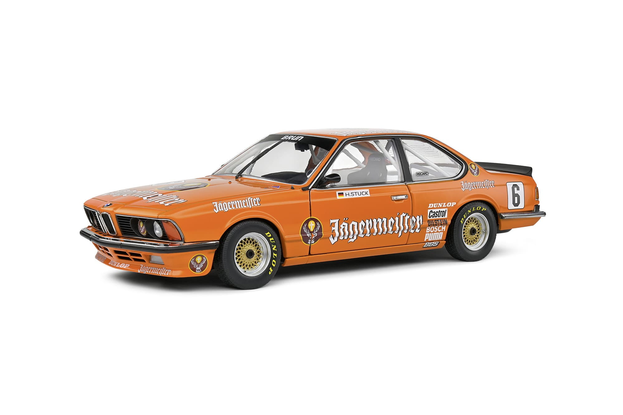 Solido Modellauto BMW 635 CSI E24 ETCC Hans-Joachim Stuck 1_18 1984