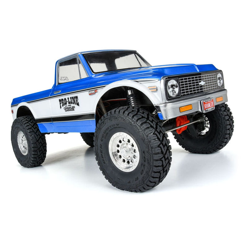 Proline Karosserie 1_10 Chevy K-10 Unlackiert fuer  12.3_ Radstand - RC-Zubehoer
