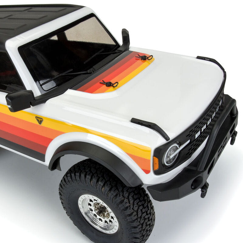 Proline 1:10 2021 Ford Bronco Clr Body Set 12.3": Crawlers Proline 1:10 2021 Ford Bronco Clr Body Set 12.3": Crawlers