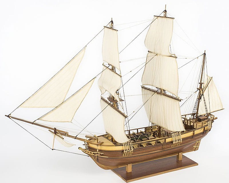HMS Beagle Modellbausatz im Massstab 1_55 fuer Schiffsmodellbau-Enthusiasten