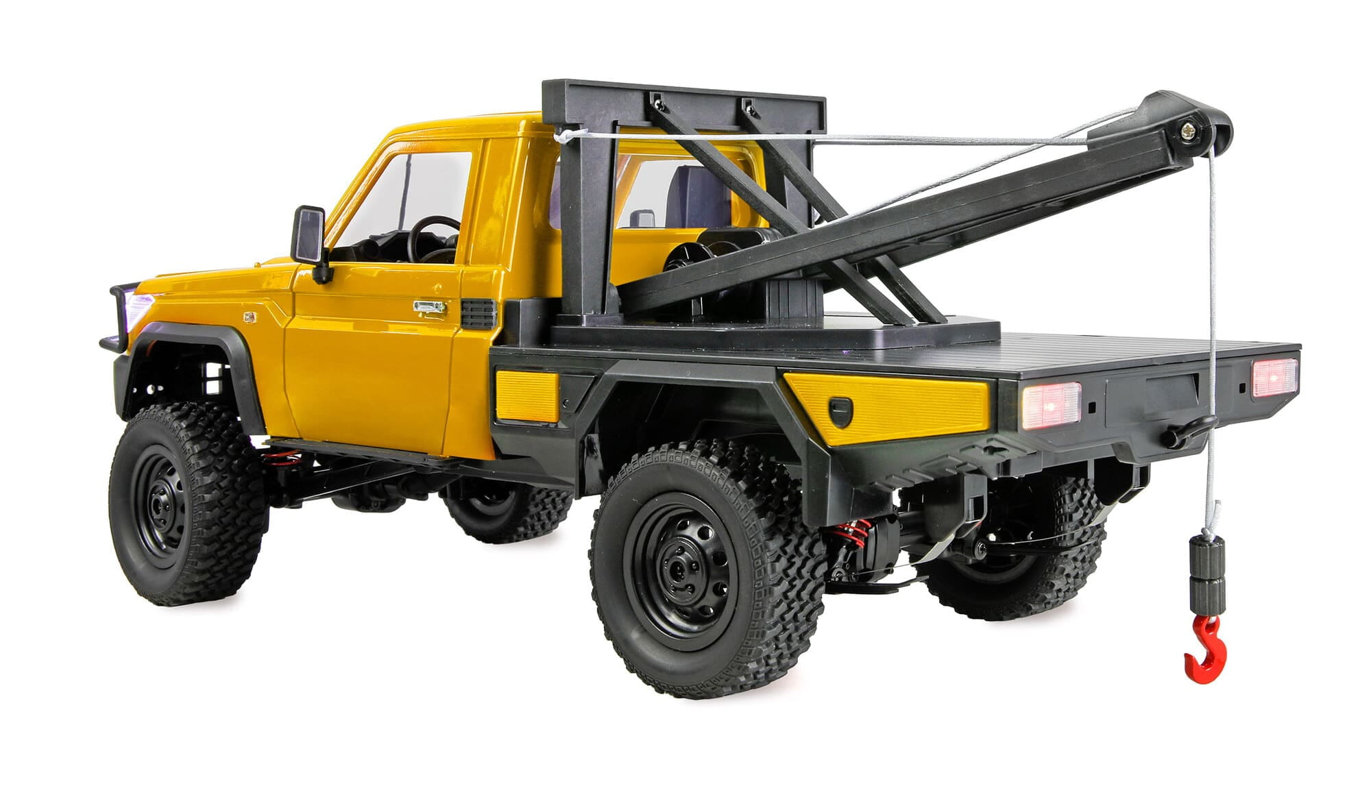 Amewi Toyota Land Cruiser RC Crawler Abschleppwagen 4WD 1_12 RTR gelb - Art_-Nr. 22752