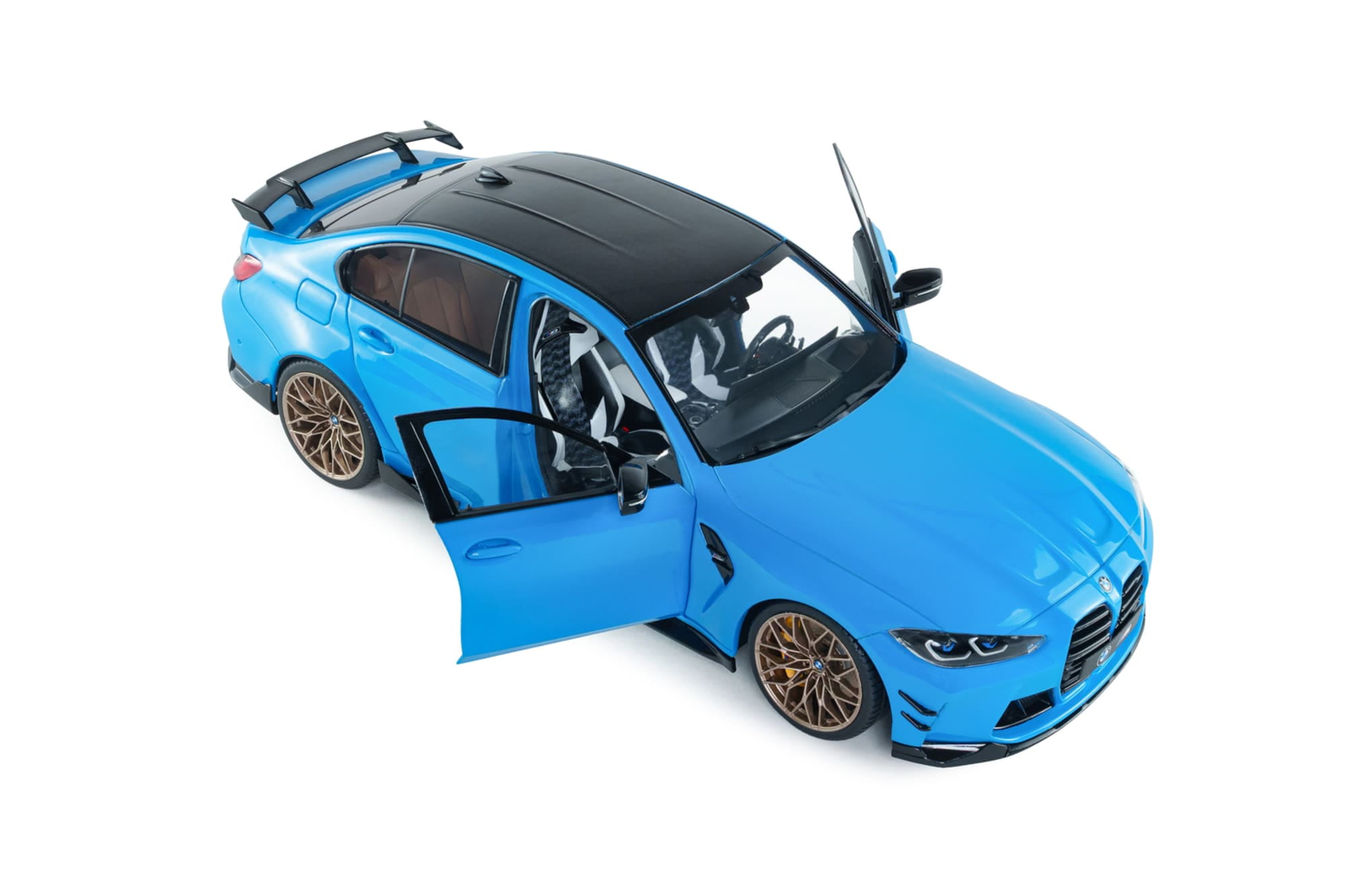 Solido BMW M3 G80 blau Standmodellauto 1_18