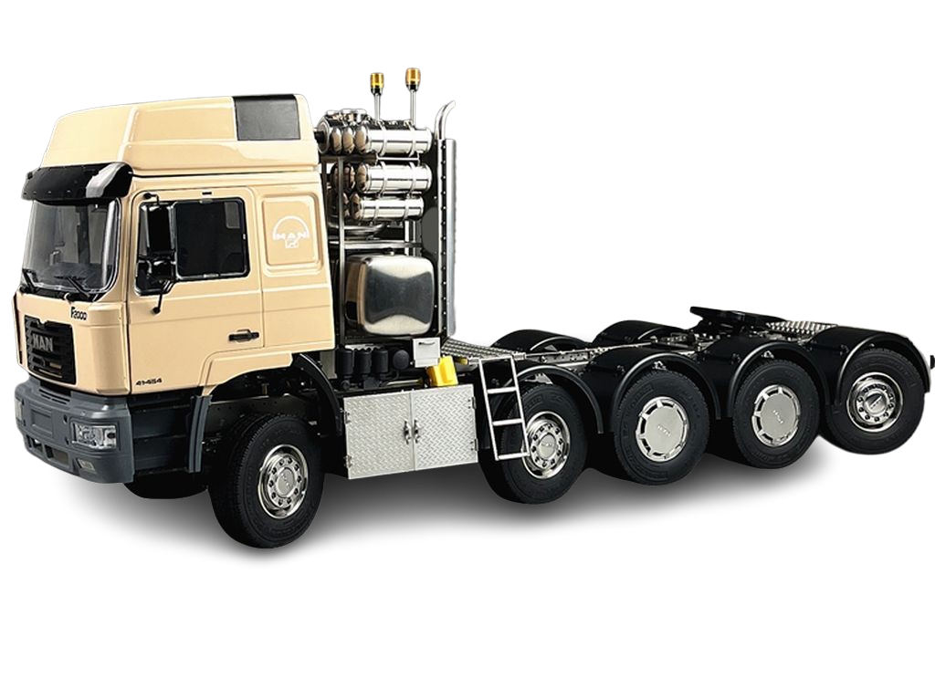 ScaleClub 1:14 10x10 MAN F2000 Schwerlast mit Liftachse
