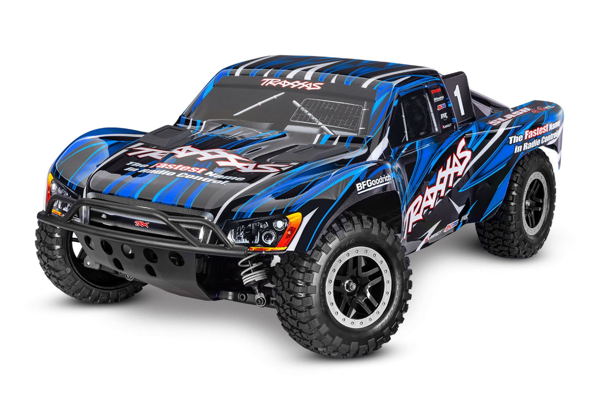 Traxxas Slash 4x4 VXL Clipless blau 1_10 Short-Course RTR fuer RC Modelle