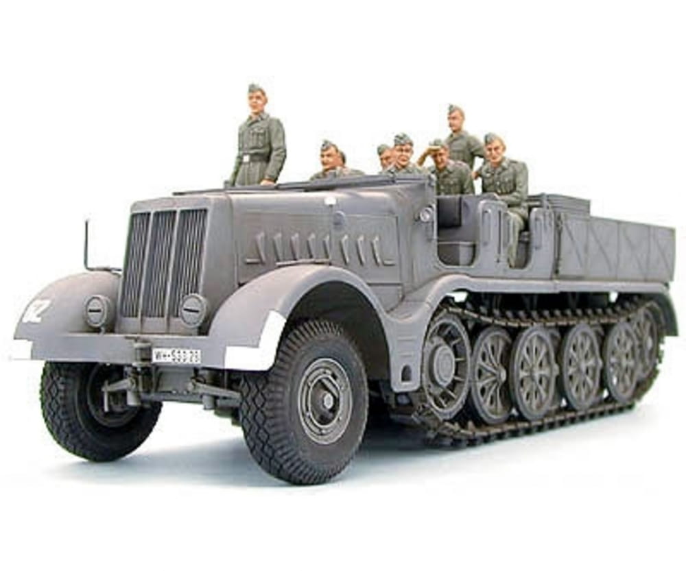 Tamiya WWII SdKfz.9 Famo 18to Halbkette 1:35 Plastik Modellbau Militär Bausatz