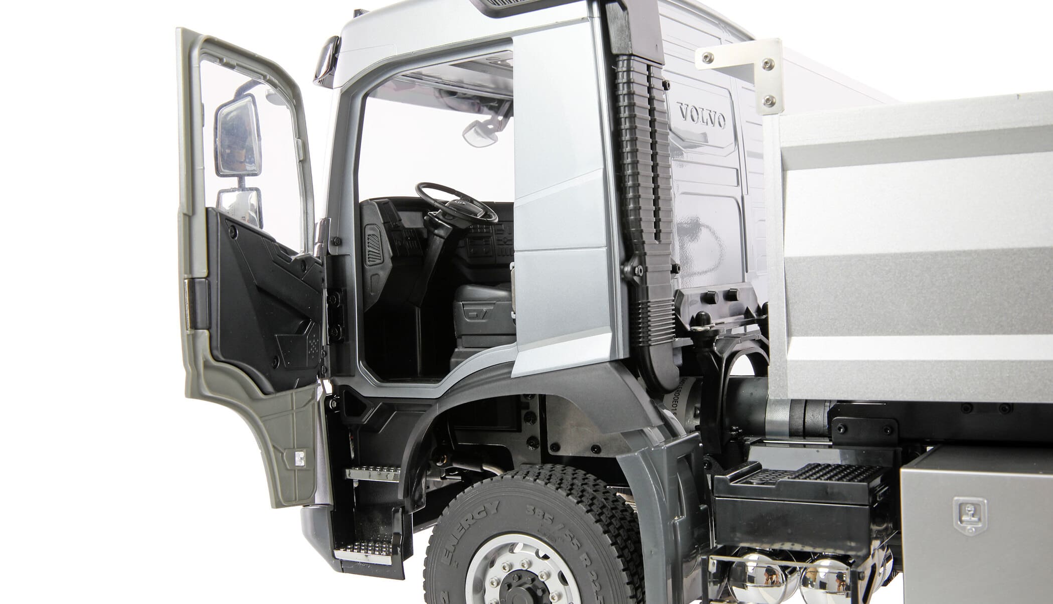 Amewi Volvo FMX E015 Muldenkipper 6x4 RTR 1_14 Silber